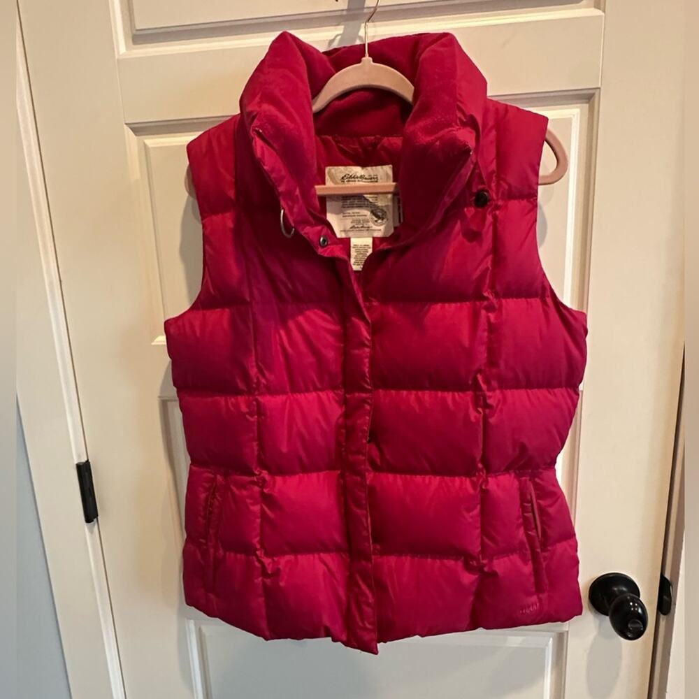 Eddie Bauer Premium Goose Down 700 Fill Puffer Vest